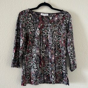 EMILY DANIELS WOMEN TOP SIZE S